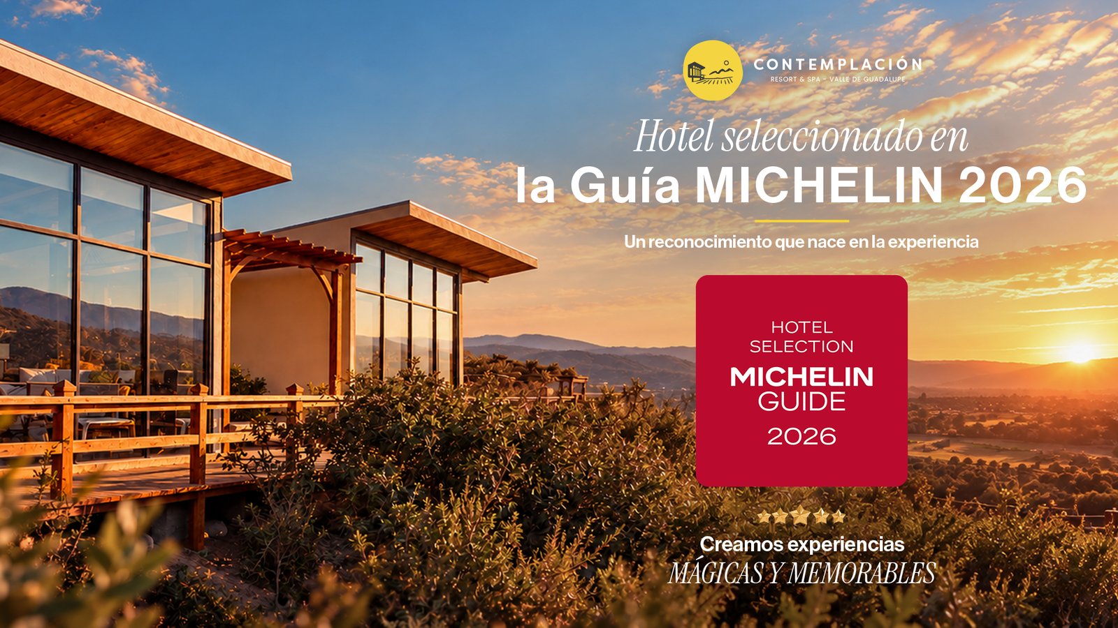 Contemplación joins the MICHELIN Guide 2026 for the first time