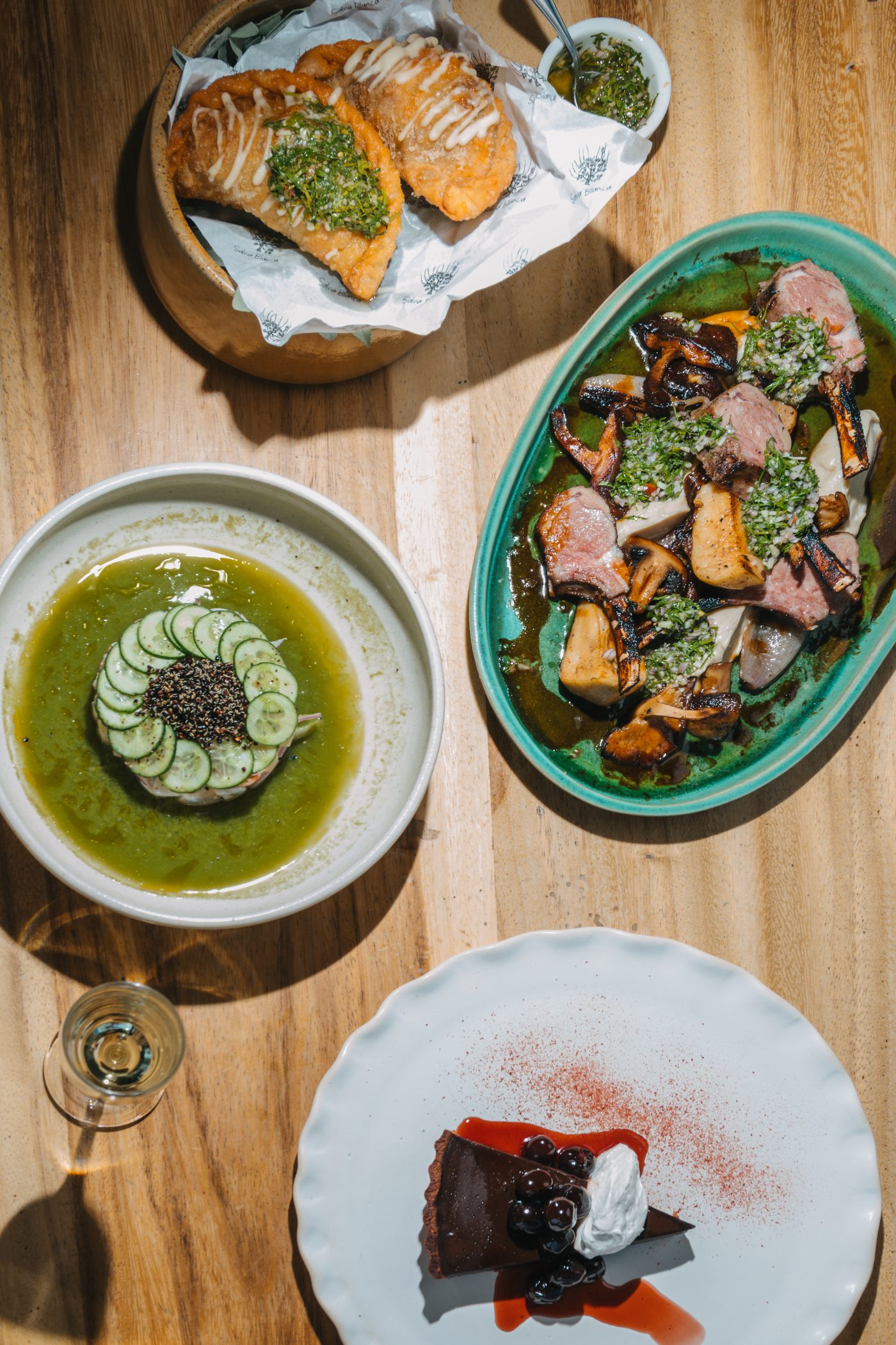 Menú de Salvia Blanca